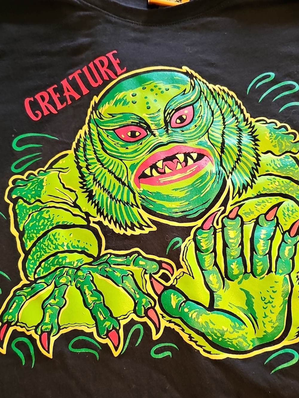 Vixen by Micheline Pitt Ben Cooper Creature From The Black Lagoon Size L T-Shirt - Picture 8 of 9